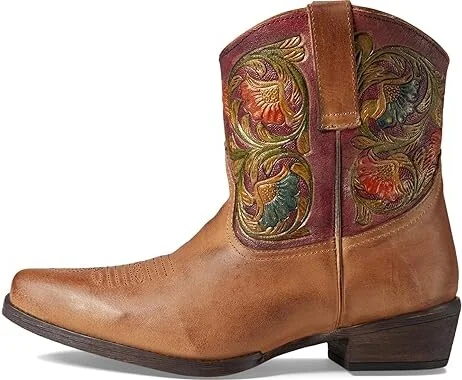 Roper Dusty Tooled Women's Shoes Tan : 7.5 B - Medium, Leather - Image 6