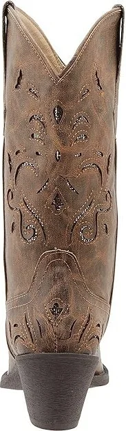 Roper Glitter Underlay Boot Women's Boots Tan : 10 M, Synthetic - Image 5