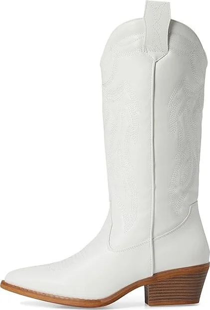 Roper Hattie Cowboy Women's Boots White : 9.5 B - Medium - Image 6