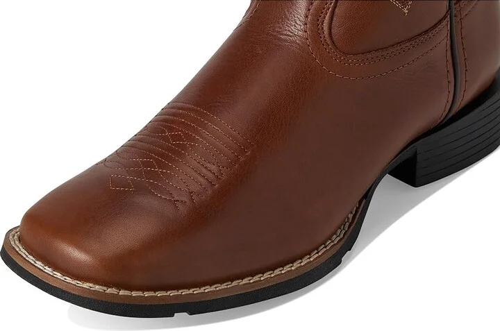 Roper James Cowboy Boots Tan : 11.5 D - Medium, Leather/Rubber/Textile - Image 7