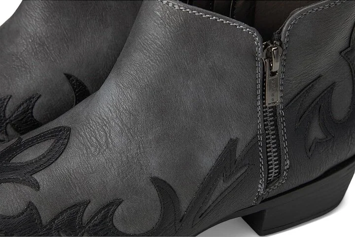 Roper Lorene Cowboy Women's Boots Grey : 6.5 B - Medium, Leather - Image 7