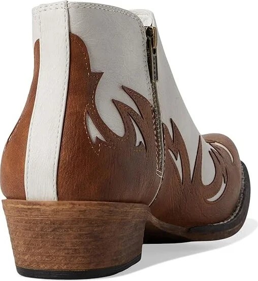 Roper Lorene Cowboy Women's Boots White : 5.5 B - Medium, Leather - Image 4