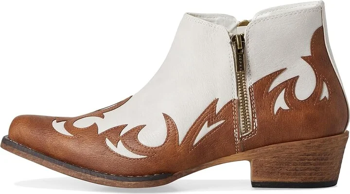 Roper Lorene Cowboy Women's Boots White : 5.5 B - Medium, Leather - Image 6
