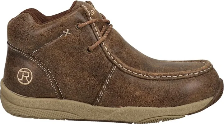 ROPER Mens Clearcut Round Toe Chukka Casual Boots Ankle - Brown - Size 8 D