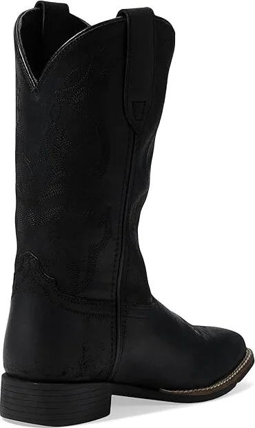 Roper Monterey Cowboy Women's Boots Black 1 : 9.5 B - Medium, Leather - Image 4
