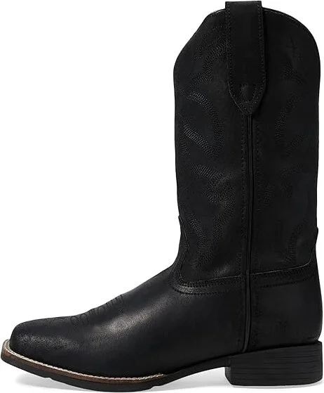 Roper Monterey Cowboy Women's Boots Black 1 : 9.5 B - Medium, Leather - Image 5