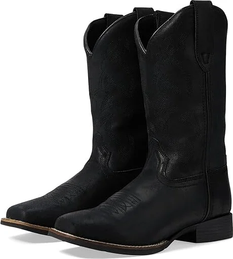 Roper Monterey Cowboy Women's Boots Black 1 : 9.5 B - Medium, Leather