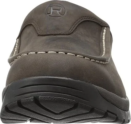 Roper Performance Moc Toe Mule Men's Slip on Shoes Brown : 7.5 D - Medium, Leather - Image 6