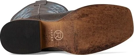Roper Riley Square Cowboy Women's Boots Brown : 10 B - Medium, Leather - Image 3