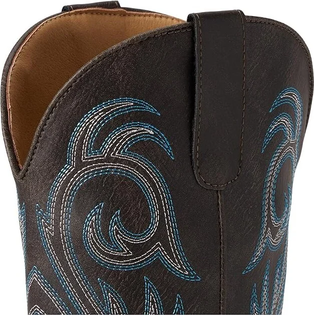 Roper Riley Square Cowboy Women's Boots Brown : 10 B - Medium, Leather - Image 7