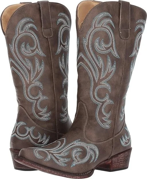 Brown Faux Leather