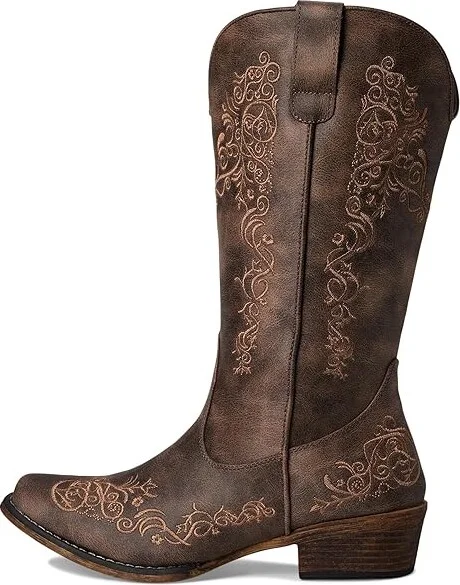 Roper Riley Women's Dress Shoes Brown Faux Leather 2 : 5 M, Synthetic - Image 7