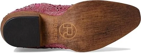 Roper Shay Jewells Cowboy Women's Boots Pink : 5.5 B - Medium, Leather - Image 3