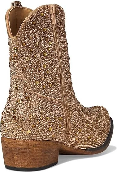 Roper Shay Jewells Cowboy Women's Boots Tan : 6 B - Medium, Leather - Image 4