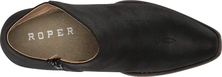 Roper Sofia Women's Shoes Vintage Black Faux Leather : 5.5 M, Synthetic - Image 3