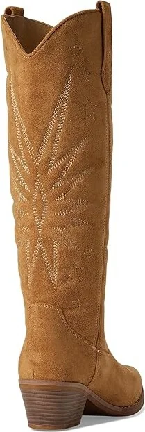 Roper Starburst Cowboy Women's Boots Tan : 8.5 B - Medium, Leather/Rubber - Image 4