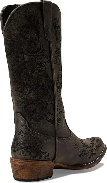 Roper Tall Stuff Women's Boots Black : 5 M, Synthetic - Image 3