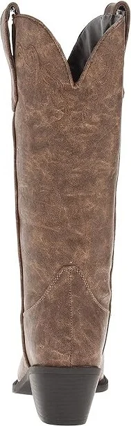 Roper Western Embroidered Fashion Boot Cowboy Women's Boots Tan : 6 B - Medium, Synthetic - Image 5
