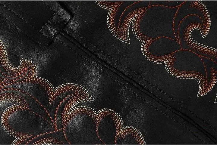 Roper Wilder II Cowboy Boots Brown : 13 EE - Wide, Leather - Image 6