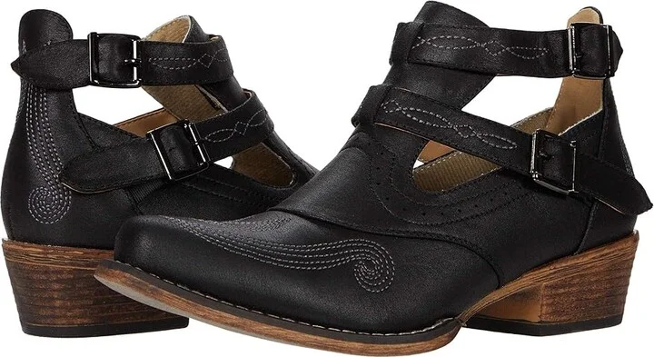 Black Faux Leather