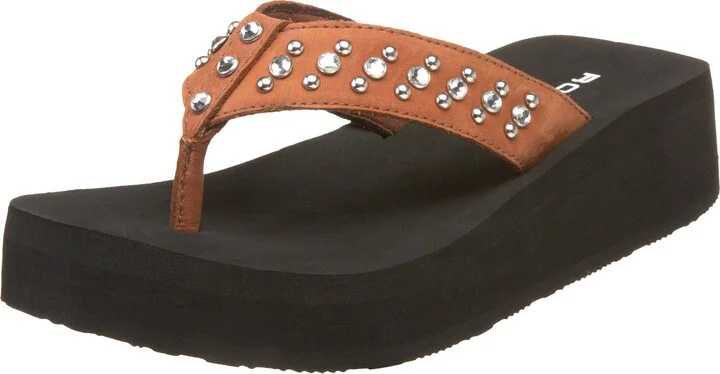 Roper Women's 607 Western Wedge Sandal