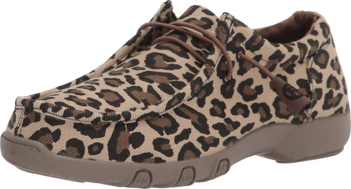 Roper Womens Chillin Leopard Shoe