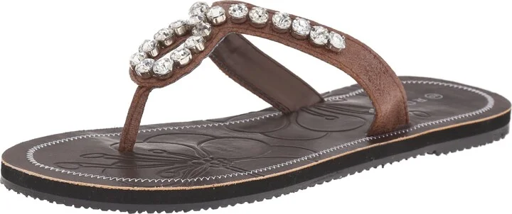 Roper Women's Crystaline Toe Ring Sandal