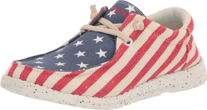 ROPER Womens Hang Loose Slip On Sneakers Shoes Casual - Blue