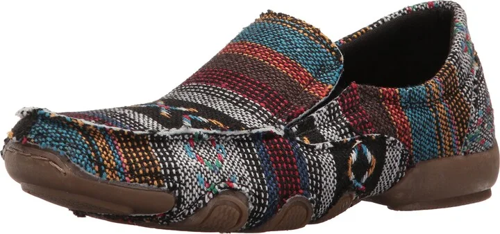 ROPER Womens Liza Geometric Slip On Flats Casual - Multi - Size 6 B