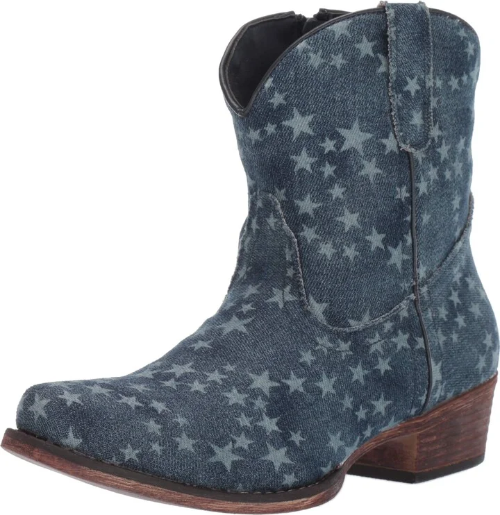 Roper Womens Merica Denim Boot