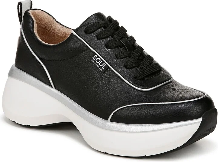 BLACK FAUX LEATHER