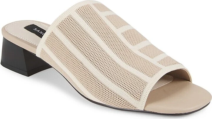 Rori Textured Striped Sandals - Image 2