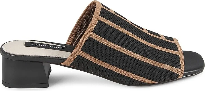 Rori Textured Striped Sandals