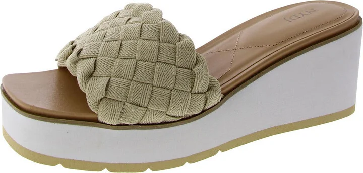 RORRA Womens Slip On Open Toe Slide Sandals