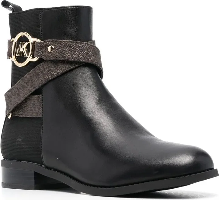 Rory logo-trim boots - Image 2
