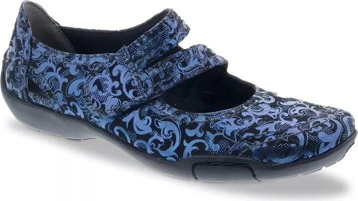 Blue Jacquard