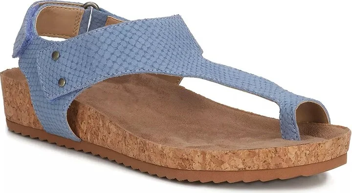 Denim Blue Snake Print