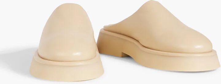 Rosa leather mules - Image 2