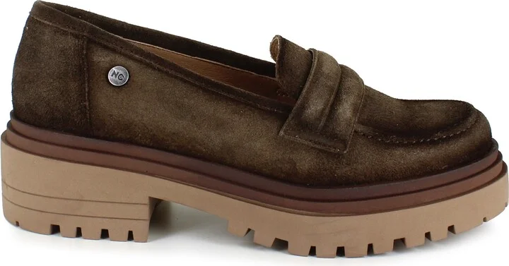 Rosalia Water Resistant Suede Lug Sole Loafer - Image 3