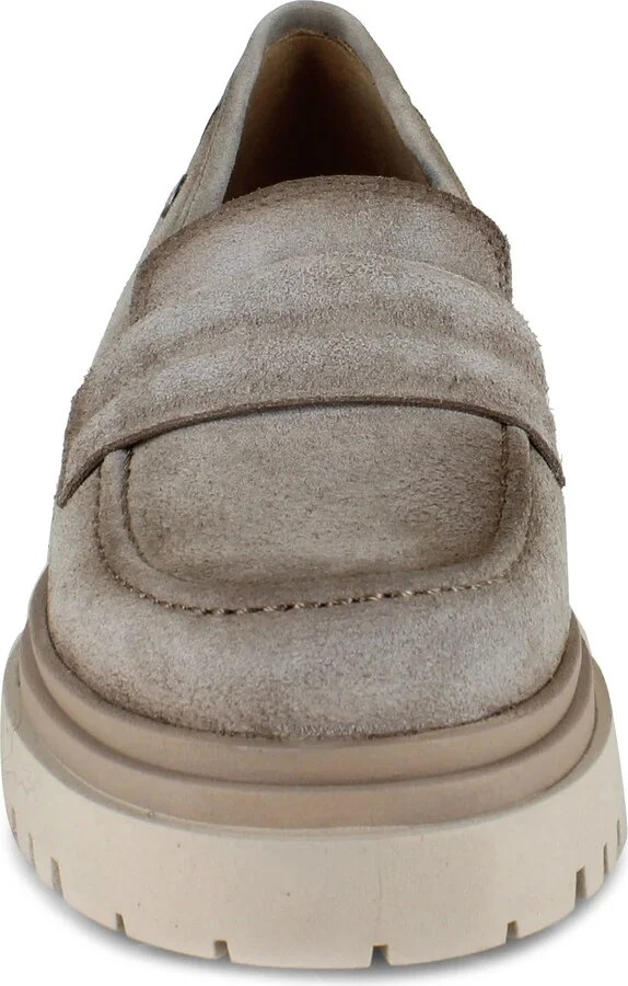 Rosalia Water Resistant Suede Lug Sole Loafer - Image 10