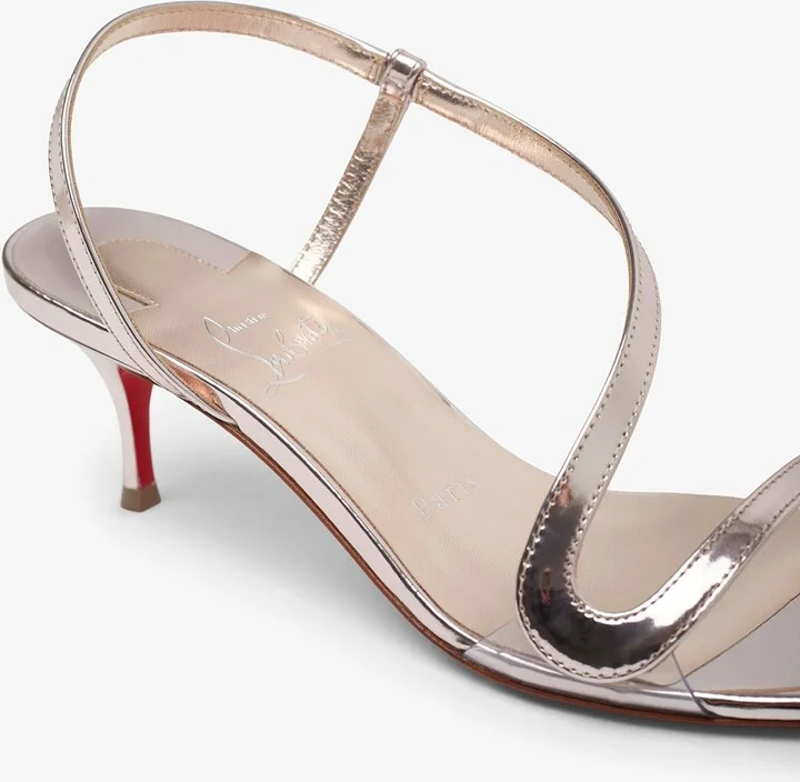 Rosalie 55 metallic sandals - Image 5