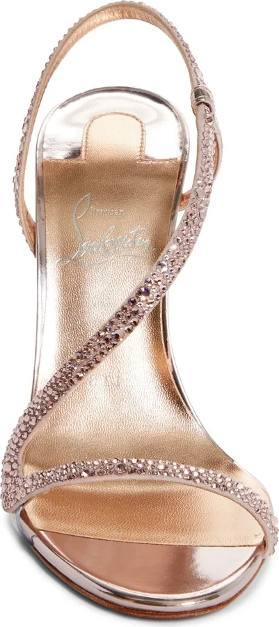 Rosalie Crystal Embellished Slingback Sandal - Image 4