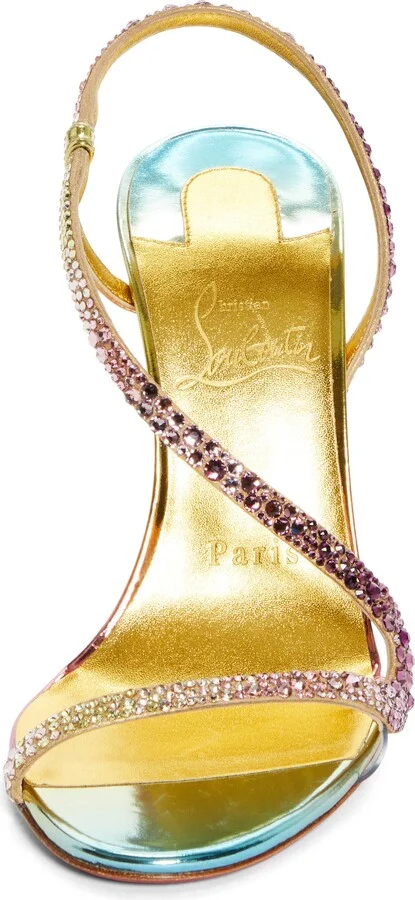 Rosalie Iridescent Slingback Sandal - Image 4