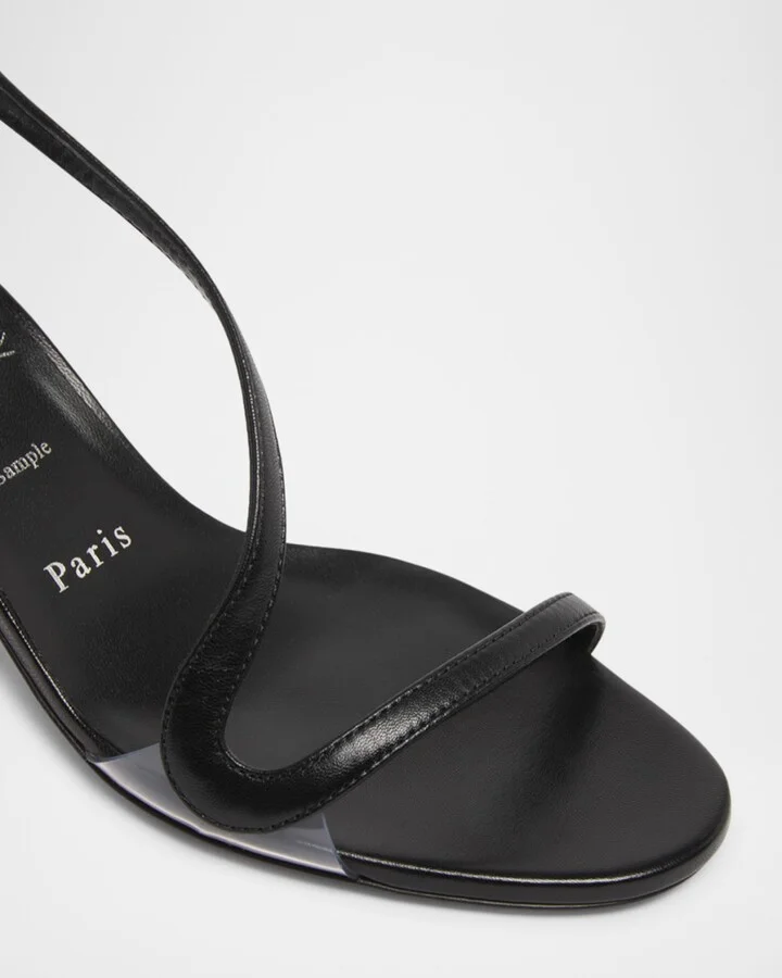 Rosalie Leather Red Sole Slingback Sandals - Image 2