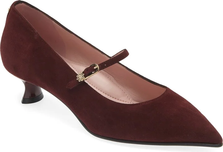 Burgundy Suede