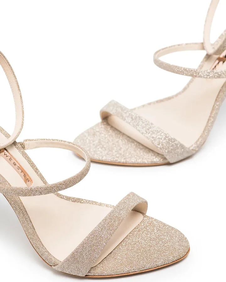 Rosalind 100mm leather sandals - Image 4