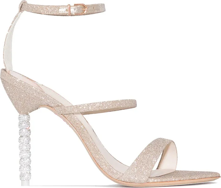 Rosalind 100mm leather sandals