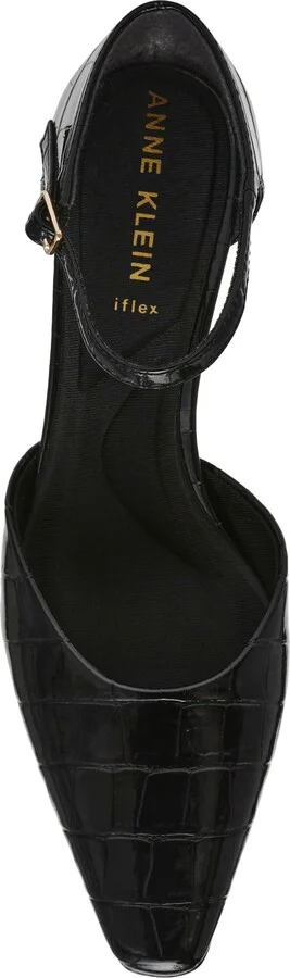 Rosalind Croc Embossed Ankle Strap Sandal - Image 5
