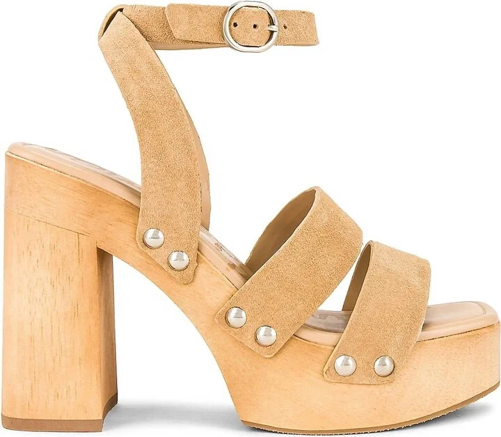 Rosalind Platform Sandal In Sesame
