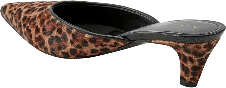 Rosaly Genuine Calf Hair Kitten Heel Mule - Image 2